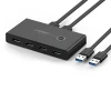 Переключатель Ugreen HUB Switch 4x USB-A 2.0 Black (UGR282)