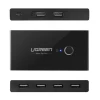 Переключатель Ugreen HUB Switch 4x USB-A 2.0 Black (UGR282)
