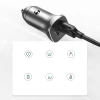 Автомобільний зарядний пристрій Ugreen Quick Charge USB Type-C/USB-A 24W Gray (UGR1113GRY)
