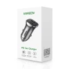 Автомобільний зарядний пристрій Ugreen Quick Charge USB Type-C/USB-A 24W Gray (UGR1113GRY)