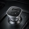 Автомобільний зарядний пристрій Ugreen Quick Charge USB Type-C/USB-A 24W Gray (UGR1113GRY)