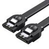 Кабель Ugreen SATA 3.0 0.5m Black (6957303837960)
