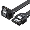 Кабель Ugreen Angled SATA 3.0 0.5m Black (6957303837977)