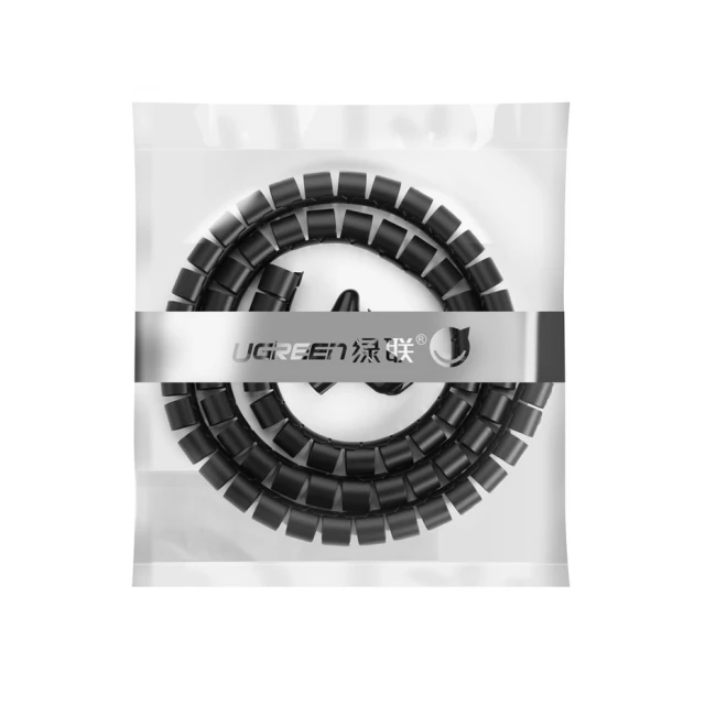 Кабельний органайзер Ugreen Mask Cable Organizer 3m Black (UGR458BLK)