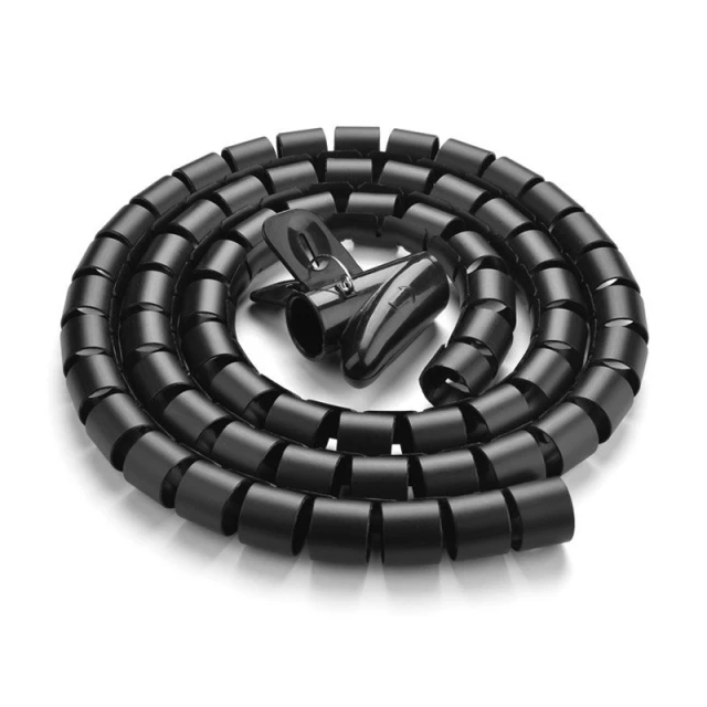 Органайзер для кабеля Ugreen Cover Cable Organizer 5m Black (UGR451BLK)