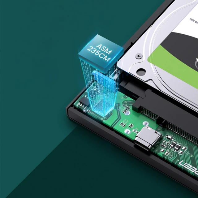 Відсік для твердотільного накопичувача Ugreen USB-A for SSD/HHD 2.5