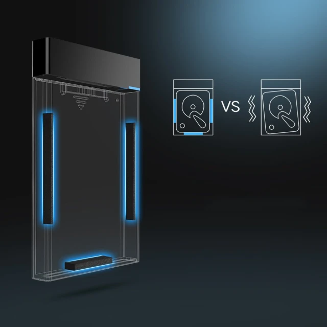 Відсік для твердотільного накопичувача Ugreen HDD SSD 2.5