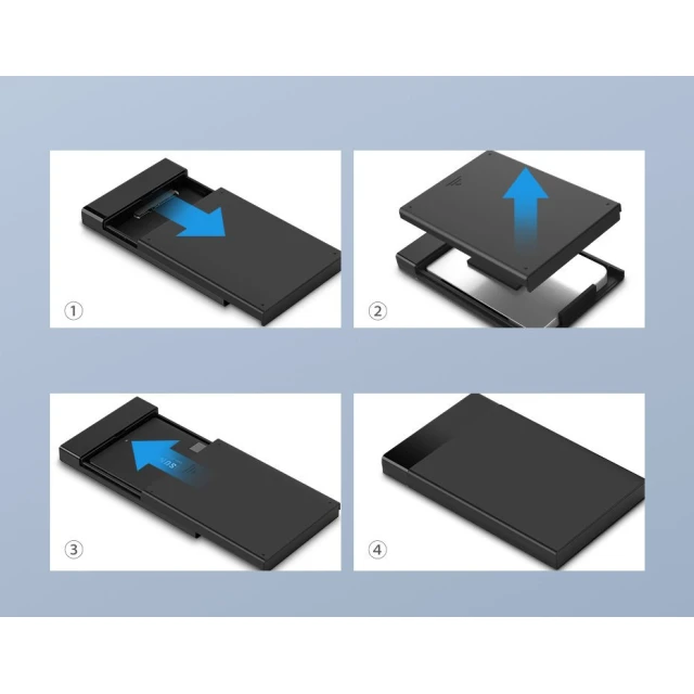 Відсік для твердотільного накопичувача Ugreen HDD SSD 2.5