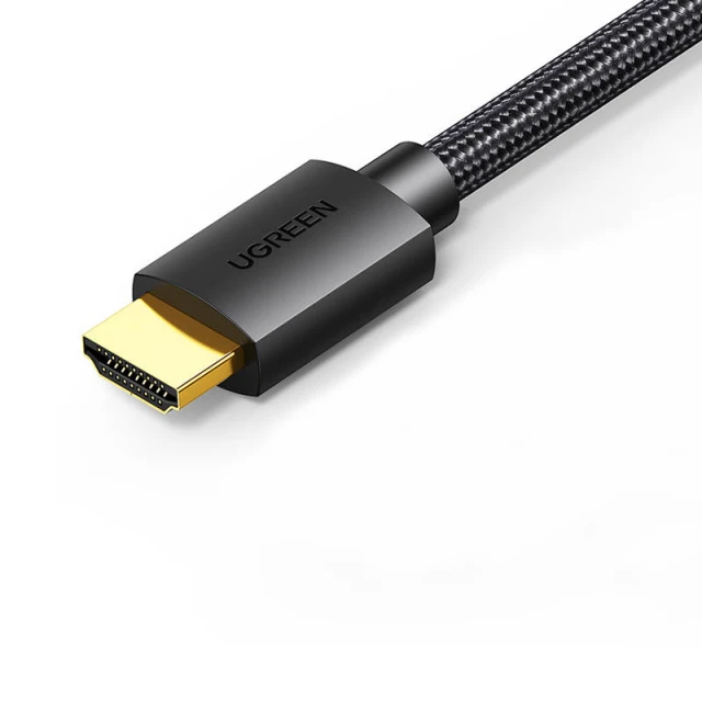Кабель Ugreen HD119 HDMI 4K 30Hz 10m Чорний (40104)