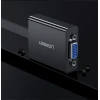 Адаптер Ugreen HDMI to VGA micro USB/Audio Mini Jack 3.5mm Black (UGR377BLK)