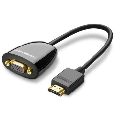 Адаптер Ugreen HDMI (Male) to VGA (Female) FHD Black (UGR611BLK)