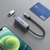 Адаптер Ugreen RJ45 to USB Type-C 1Gbps (1000Mbps) Gray (UGR1033GRY)