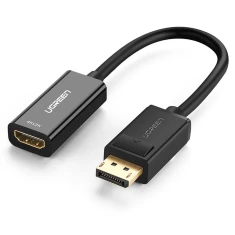 Адаптер Ugreen DisplayPort to HDMI 1080р 60Hz 12bit Black (UGR378)