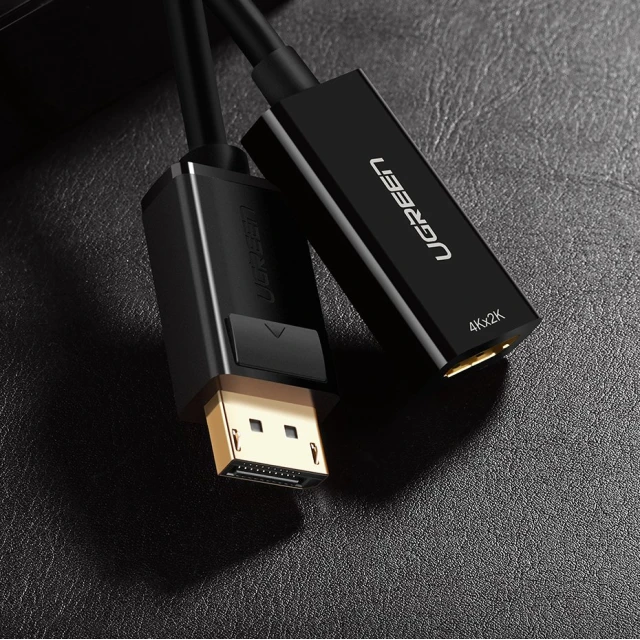 Адаптер Ugreen DisplayPort to HDMI 1080р 60Hz 12bit Black (UGR378)