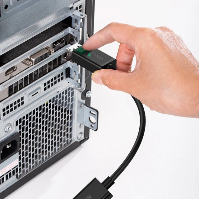 Адаптер Ugreen DisplayPort to HDMI Black (6957303843633)