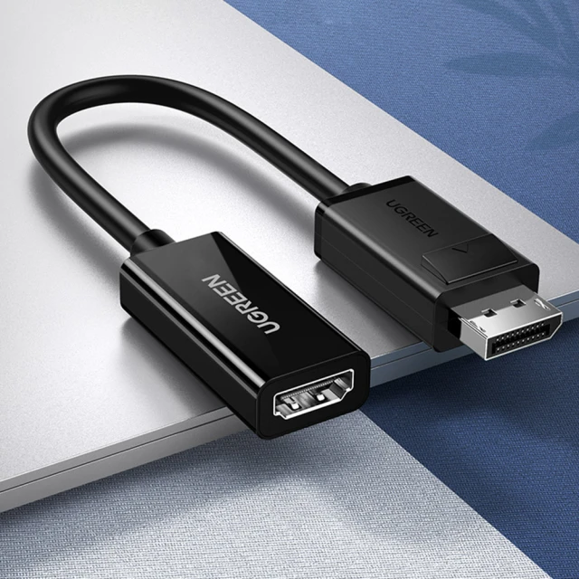 Адаптер Ugreen DisplayPort to HDMI Black (6957303843633)