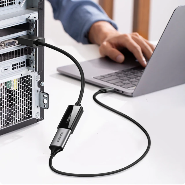 Адаптер Ugreen DisplayPort to HDMI Black (6957303843633)