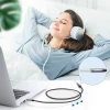Адаптер Ugreen Mini Jack 3.5mm 1m Blue (6957303846733)