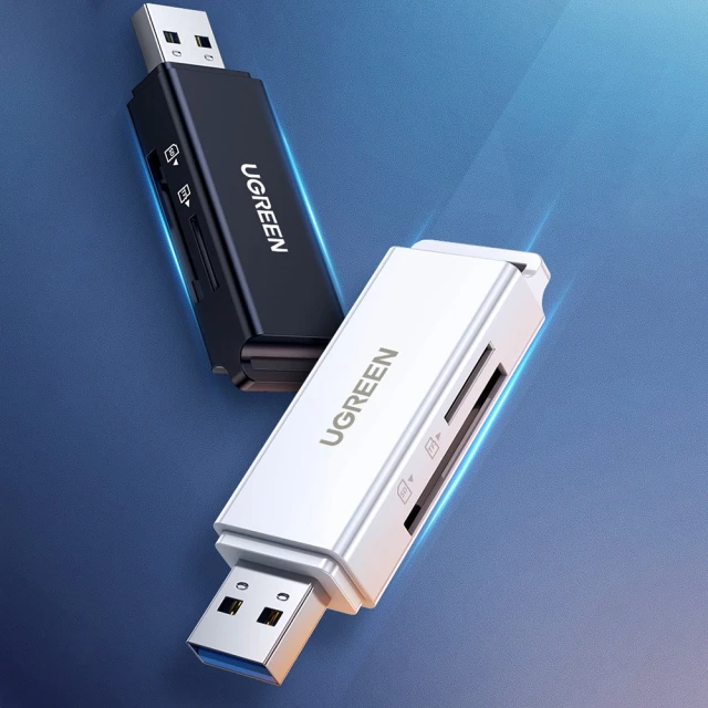 Кардридер Ugreen TF/SD to USB-A 3.0 Black (UGR530BLK)