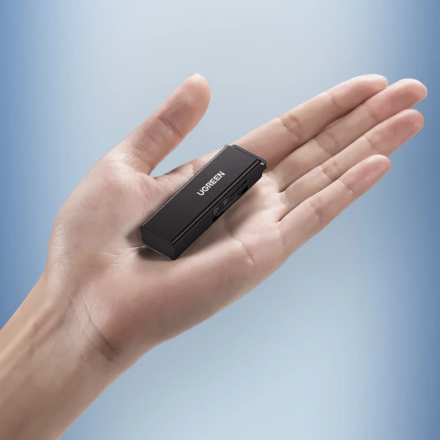 Кардридер Ugreen TF/SD to USB-A 3.0 Black (UGR530BLK)