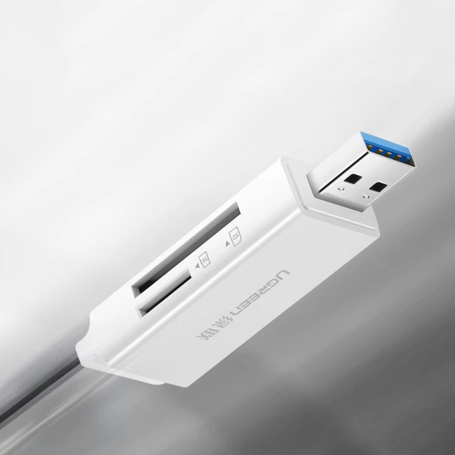 Кардридер Ugreen TF/SD to USB-A 3.0 Black (UGR530BLK)