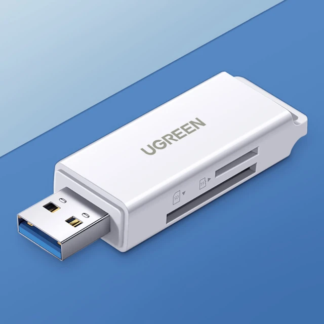 Кардридер Ugreen TF/SD to USB-A 3.0 Black (UGR530BLK)