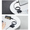 USB-хаб Ugreen 4-in-1 USB-C/USB-A to 4x USB-A 1m Black (6957303848508)