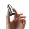 Автомобільний зарядний пристрій Ugreen USB-A/USB-C 30W Grey (6957303848584)