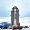 Автомобільний зарядний пристрій Ugreen USB-A/USB-C 30W Grey (6957303848584)