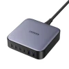 Багатопортовий зарядний пристрій Ugreen 200W PPS 4x USB Type-C/2x USB-A Gray (6957303849147)