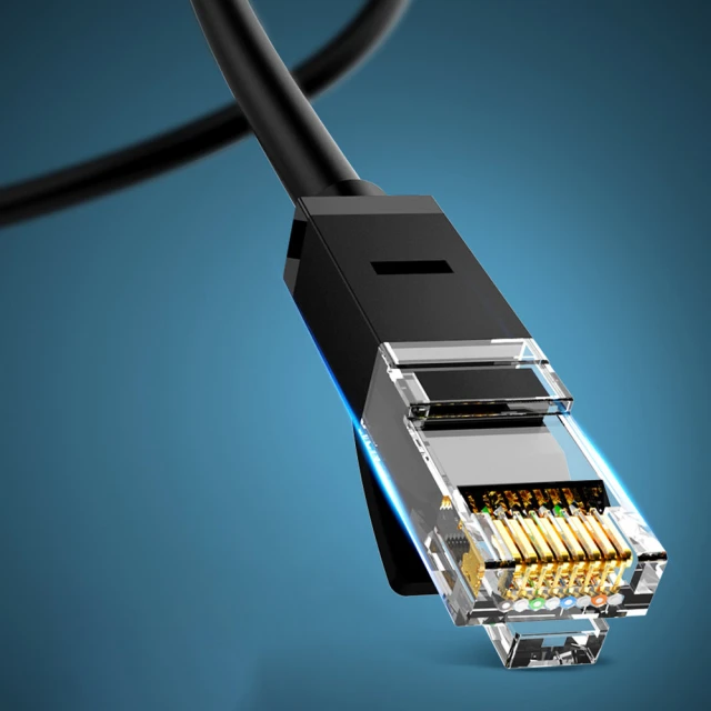 Кабель Ugreen LAN Ethernet Cat.6 3m Black (6957303851751)