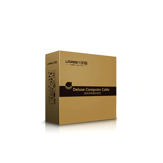 Кабель Ugreen LAN Ethernet Cat.6 15m Black (UGR430BLK)