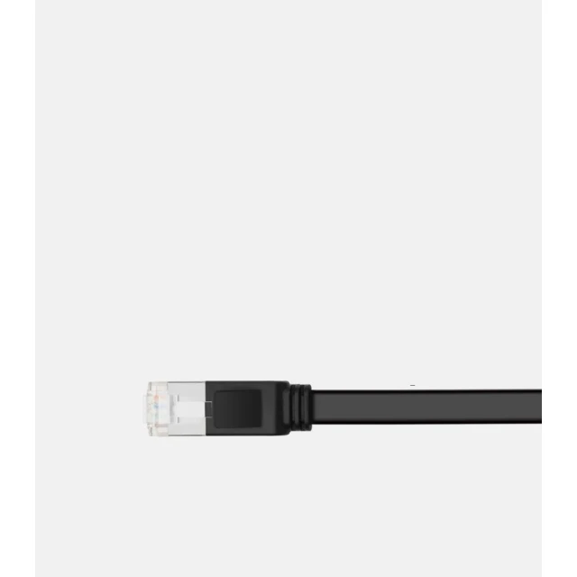 Патчкорд Ugreen RJ45 Cat 6 UTP 1000Mbps 0.5m Black (UGR253BLK)