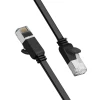 Кабель Ugreen Flat Cable Ethernet to Ethernet 1m Black (NW10150184)