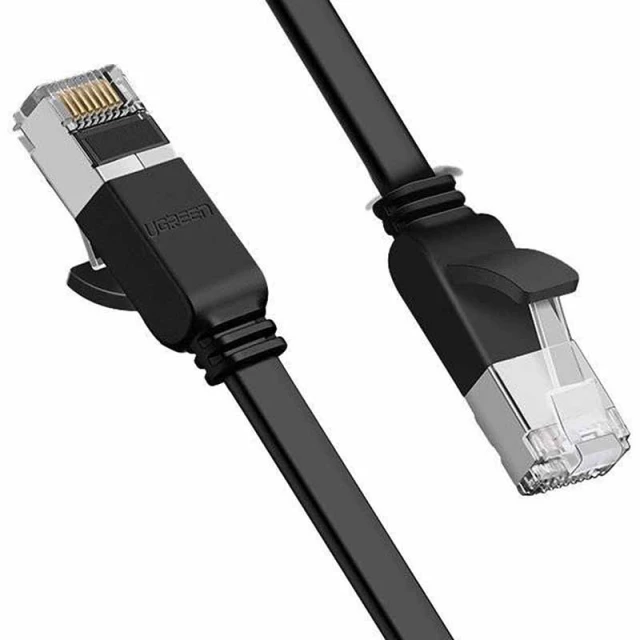 Кабель Ugreen NW101 Ethernet Cat 6 U/UTP 3m Чорний (50193)