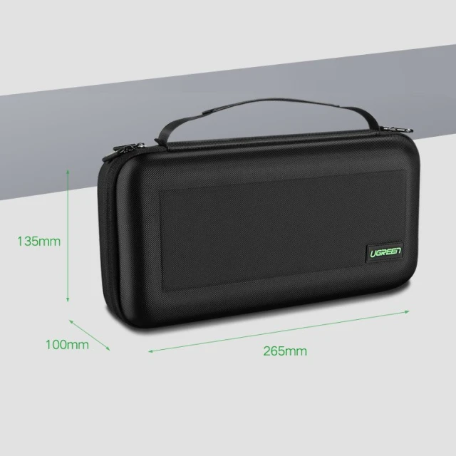 Чехол Ugreen Case Box for Nintendo Switch and Accessories 26.5cm x 10cm x 13.5cm Black (UGR701BLK)