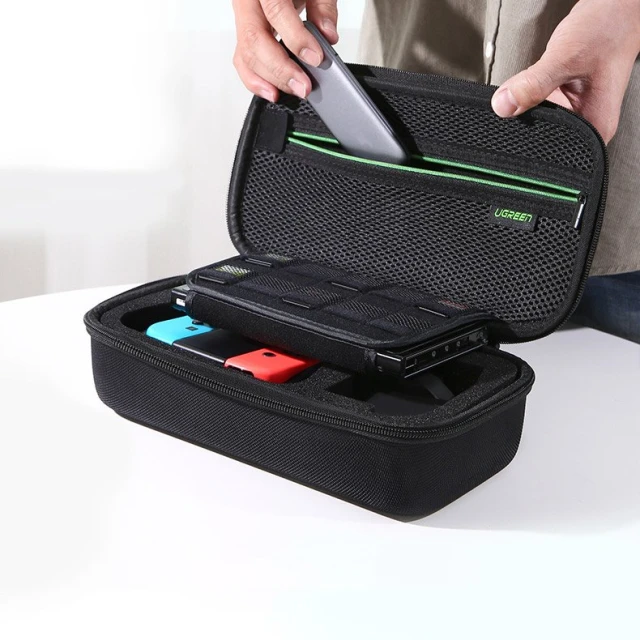 Чехол Ugreen Case Box for Nintendo Switch and Accessories 26.5cm x 10cm x 13.5cm Black (UGR701BLK)
