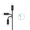 Кабель Ugreen USB-C to USB-B 480Mb/s 2m Black (6957303854462)