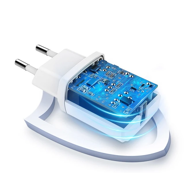 Мережевий зарядний пристрій Ugreen 10.5W USB-A Black (50459)