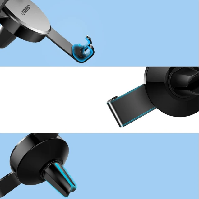 Автодержатель Ugreen Car Gravity Holder Gray (UGR1329GRY)