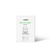 Адаптер Ugreen USB-A to USB-C Black (6957303855681)