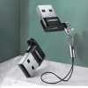 Адаптер Ugreen USB-A to USB-C Black (6957303855681)