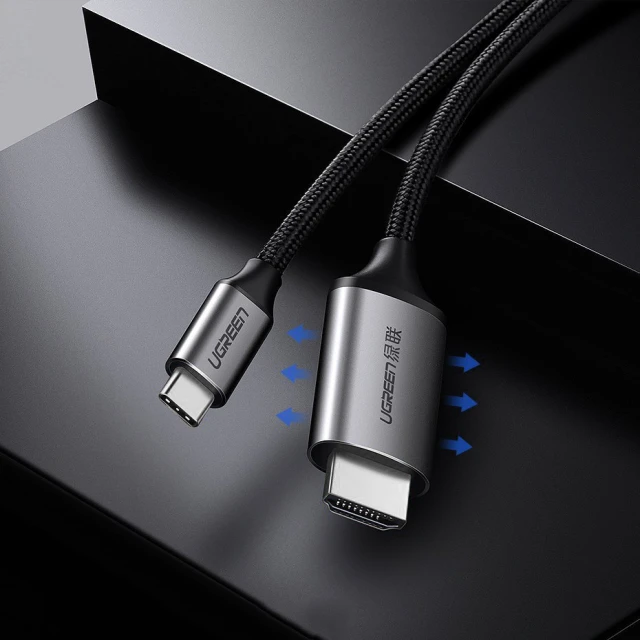 Кабель Ugreen HDMI to USB Type-C 4K 60Hz 1.5m Black (UGR064BLK)