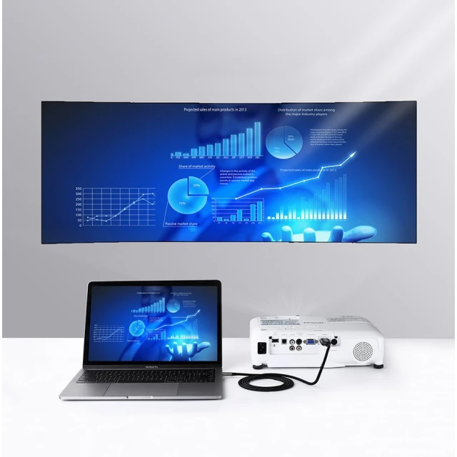 Кабель Ugreen HDMI to USB Type-C 4K 60Hz 1.5m Black (UGR064BLK)