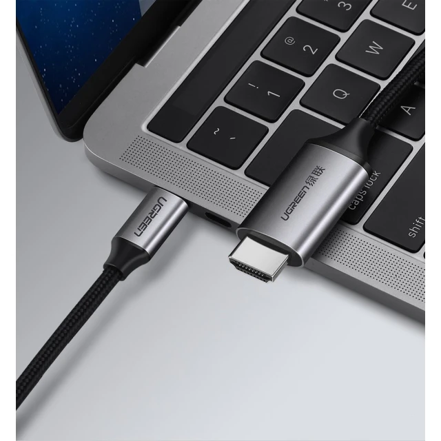 Кабель Ugreen HDMI to USB Type-C 4K 60Hz 1.5m Black (UGR064BLK)