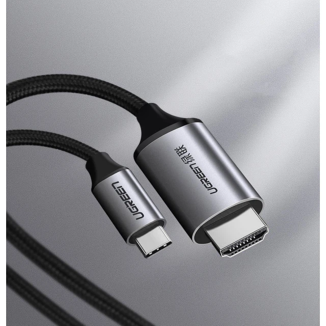 Кабель Ugreen HDMI to USB Type-C 4K 60Hz 1.5m Black (UGR064BLK)