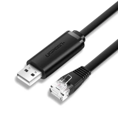 Кабель Ugreen USB-A to Ethernet RJ45 1.5m Black (UGR597BLK)
