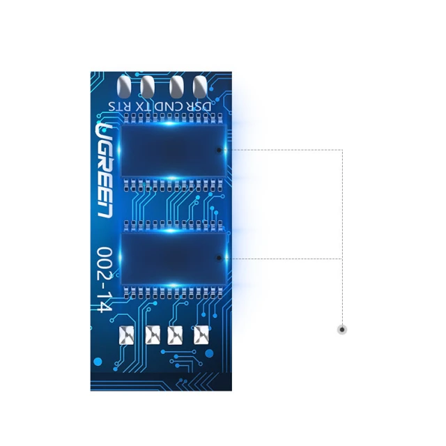 Кабель Ugreen USB-A to Ethernet RJ45 1.5m Black (UGR597BLK)