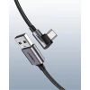 Кабель Ugreen USB-A to USB Type-C 3A 1m Gray (6957303859412)