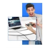 Кабель Ugreen USB-A to USB Type-C 3A 1m Gray (6957303859412)